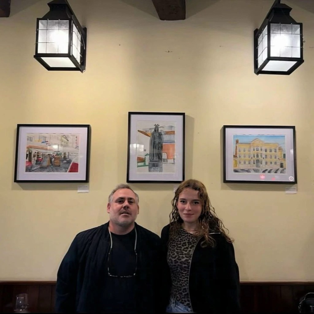 EXPOSIÇÃO AGUARELA DE ALICE K. (aluna da DdB.A) – CASA&nbsp;ANTERO